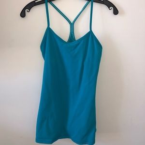 Lululemon racerback cotton tank.